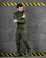 Літній тактичний костюм OBLIVION TRIPOD олива ДЛ6456, фото 2