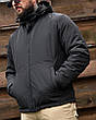 Зимова чоловіча куртка НН чорна ПП8130, фото 8