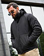 Зимова чоловіча куртка НН чорна ПП8130, фото 9