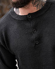 Чоловічий светр ALONSO чорний ПП8132, фото 5