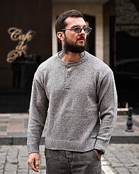 Чоловічий светр ALONSO світло-сірий ПП8133