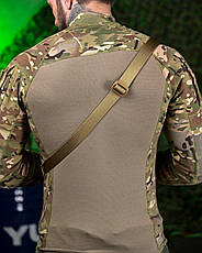 Двохточковий зброярський ремінь койот ПП7604, фото 4