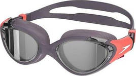 Окуляри для плавання Speedo BIOFUSE 2.0 GOG MIRROR AF сірий, кораловий Уні One Size