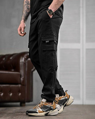 Містські штани mansori чорні ДЛ6509, фото 1