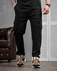 Містські штани mansori чорні ДЛ6509, фото 2