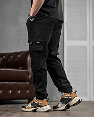 Містські штани mansori чорні ДЛ6509, фото 3