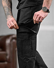 Містські штани mansori чорні ДЛ6509, фото 4