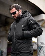 Зимова тактична куртка ГУР Omniheat чорна ПП8157, фото 5