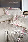 Постільна білизна сатинова Frist choice сімейний розмір Wisteria powder, фото 2
