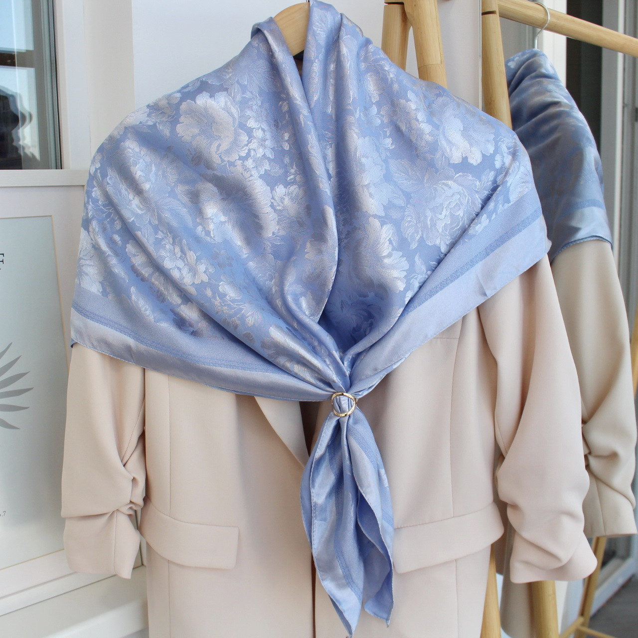 Хустка шовкова "Сандторіні квітка" 249033, фото 1