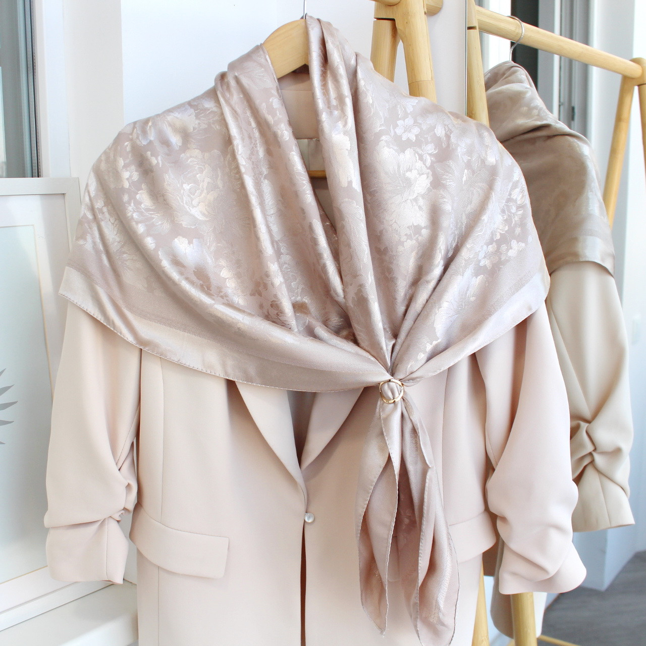 Хустка шовкова "Сандторіні квітка" 249034, фото 1