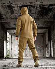 Тактичний костюм софтшел sofftshel AURA койот ПП7821, фото 4