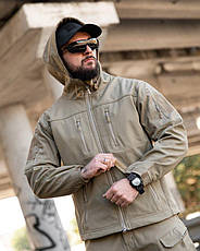 Міська тактична куртка MAXIMUS софтшел coyot ПП7989, фото 2