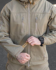 Міська тактична куртка MAXIMUS софтшел coyot ПП7989, фото 5