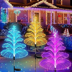 Садовий світильник "Ялинка" солн.панель,SFK-45