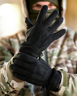 Перчатки флісові JET Black ПП8210, фото 1