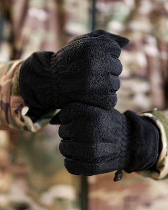 Перчатки флісові JET Black ПП8210, фото 2