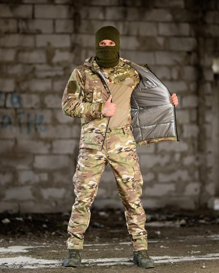 Зимовий тактичний костюм 7.62 мультикам ПП8221
