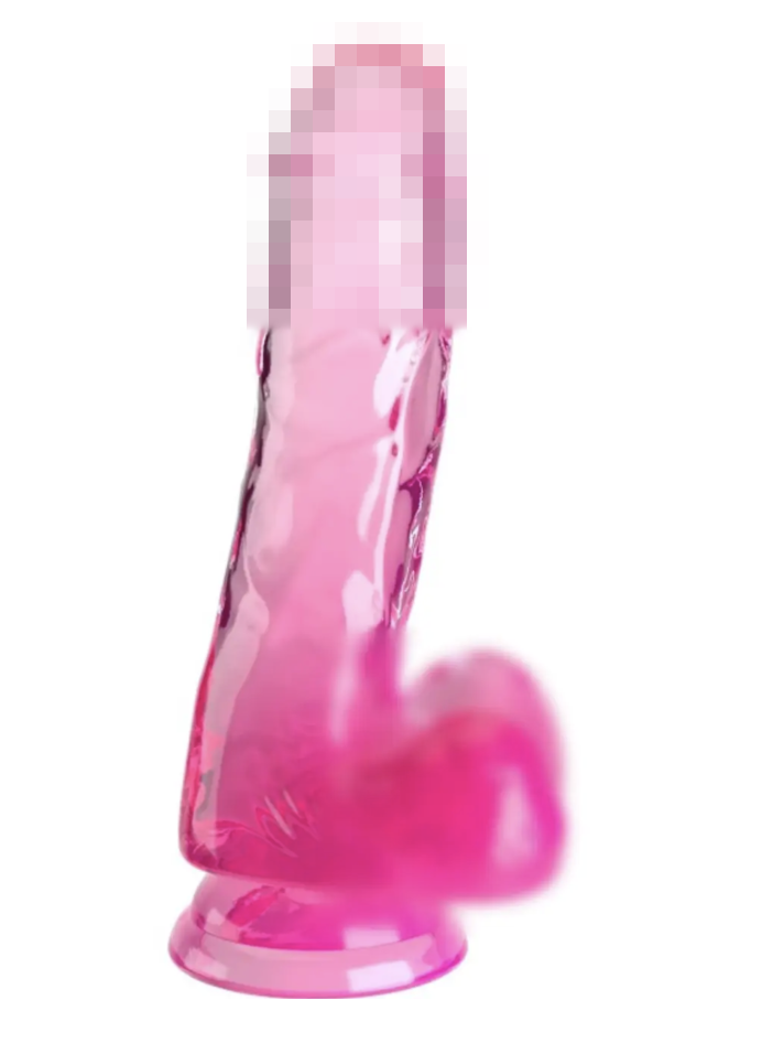 Фалоімітатор Pipedream King Cock Clear 6" Pink, 17,5х3,6 см., фото 1