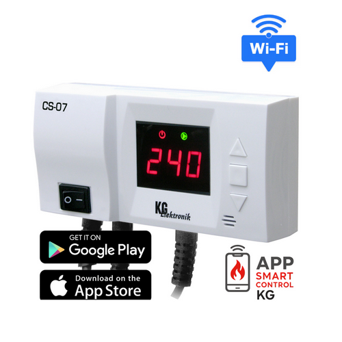Автоматика KG Elektronik CS-07 New WiFi для циркуляційного насоса ЦО, фото 1