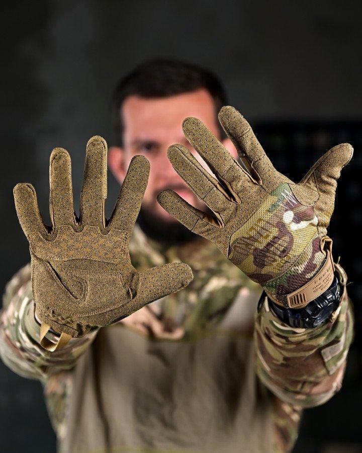 Тактичні рукавички Wallizard мультекам ПП8012