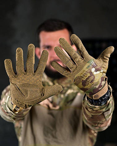 Тактичні рукавички Wallizard мультекам ПП8012, фото 1