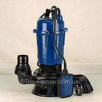 Фекальний дренажний насос Rosa P-233 AL (2,6 кВт) дренажно-фекальний насос із подрібнювачем для вигрібних ям, септика, фекалій