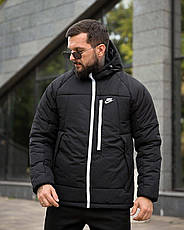 Зимова куртка terma fit black ПП8012, фото 3