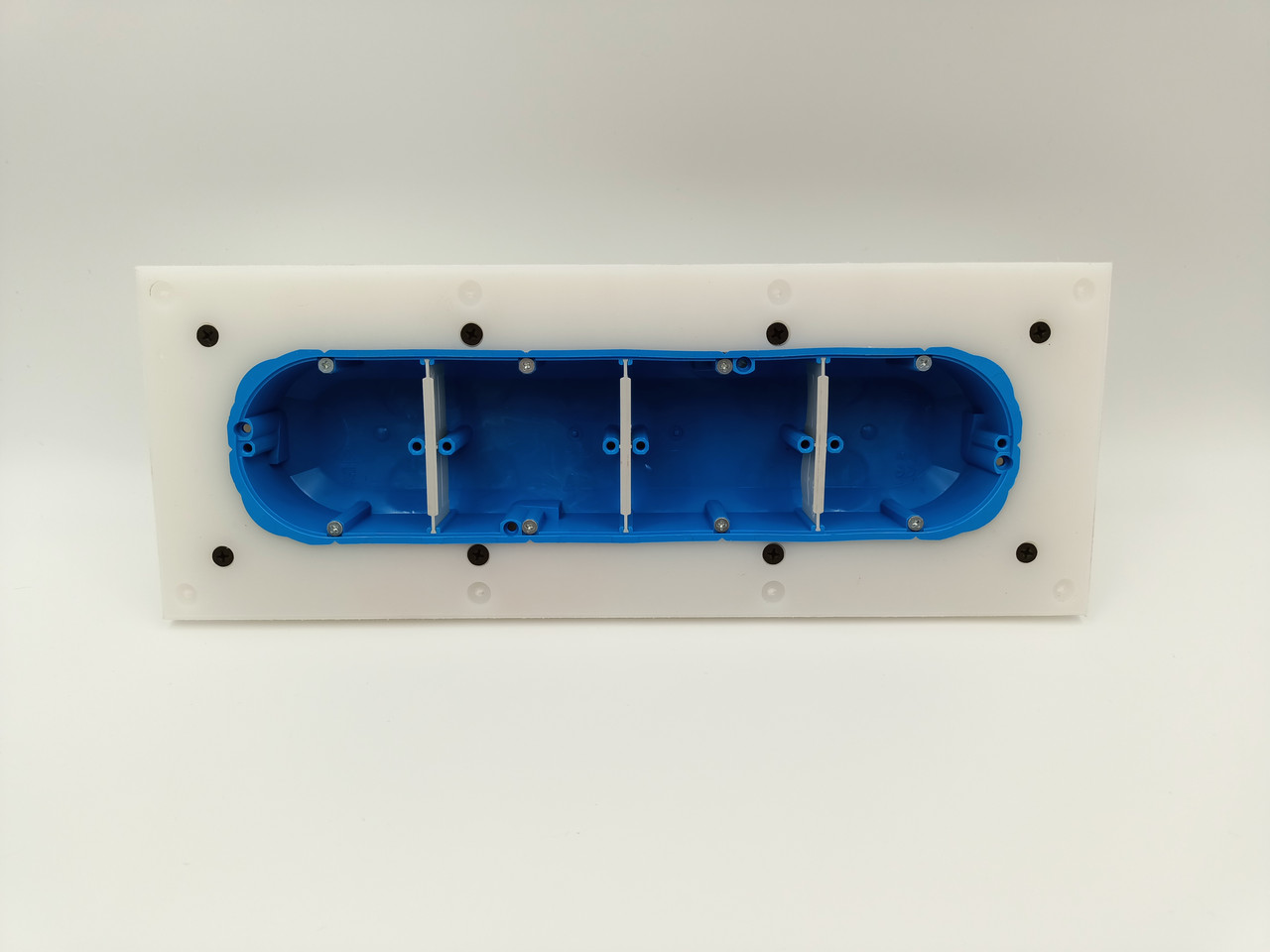 Звукоізоляційний підрозетник на 4 пости Isophon S4-Box, фото 1