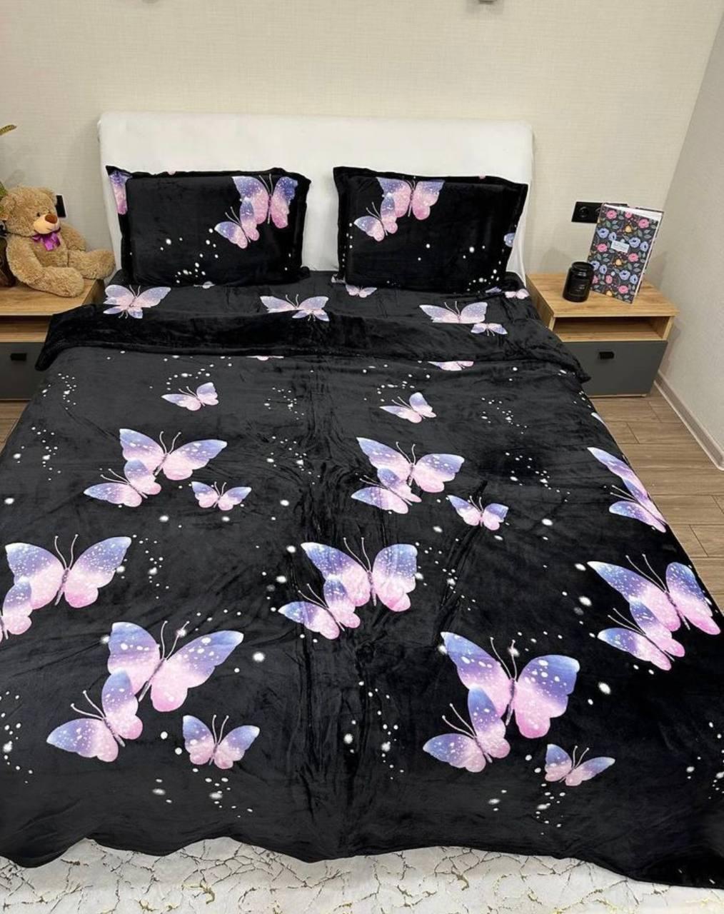 Велюрова постільна білизна Півтоспальний розмір