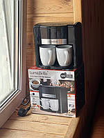 Кавомашина з двома чашками Coffee Machine AND 5269 Чорна, фото 6