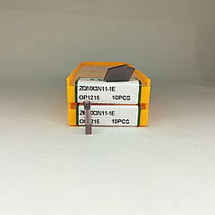 ZQMX3N11-1E OP1215 OKE (Нержавіюча сталь) Твердосплавна пластина