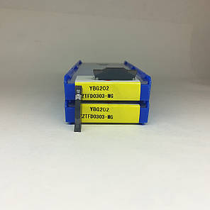 ZTFD 0303-MG YBG202 (сталь, нерж.сталь) Твердосплавна пластина для токарного різця, фото 1