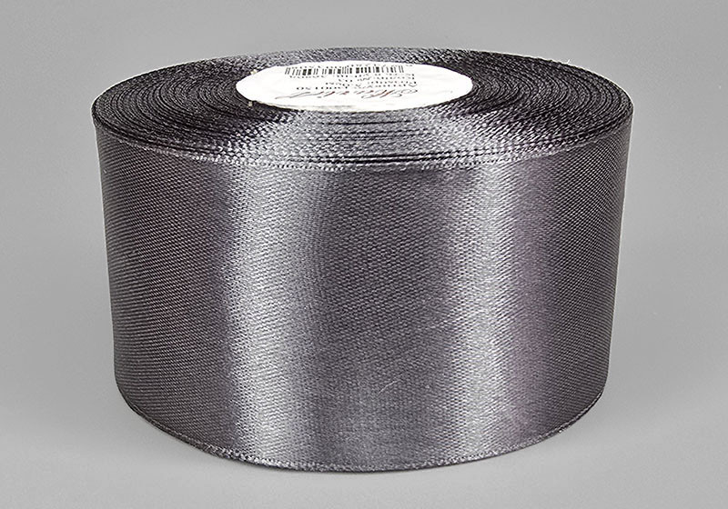 Стрічка атласна сіра 5,00 см 36ярд 03