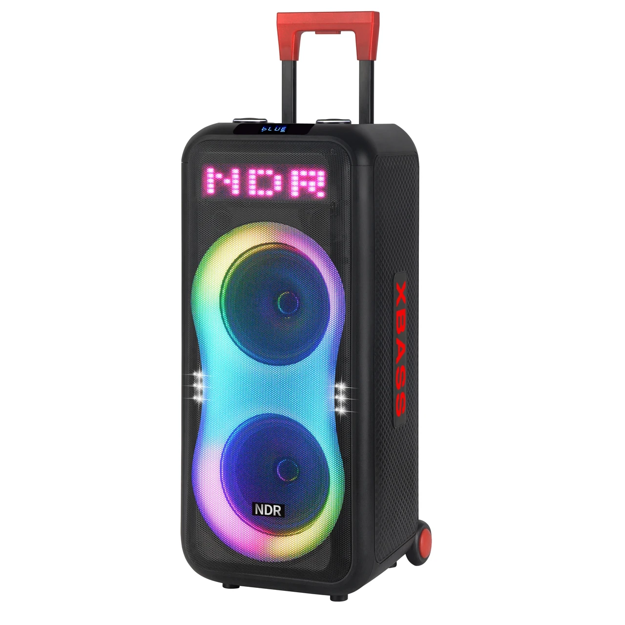 Акустична переносна колонка ZXX-1510 100Вт 2x10", фото 1