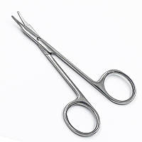 Ножиці офтальмологічні, зігнуті, тупокінцеві, 113 мм. 03.PI.348.1