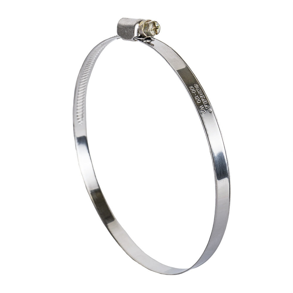 Хомут черв'ячний неіржавкий 9 мм D100-120мм 10 шт SIGMA (2510181)