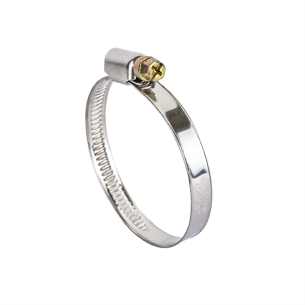 Хомут черв'ячний неіржавкий 9 мм D40-60мм 10 шт. SIGMA (2510111)