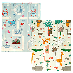 Розвиваючий термокилимок дитячий "Африка | Океан" 200х150х1см (247) SW-00000165