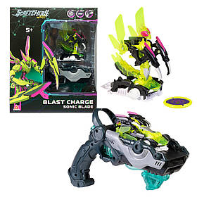 Ігровий набір машинка трансформер Screechers Wild S5 L1 V2 - Сонік Блейд (KS686115)