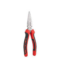Прямі плоскогубці PRO 165 мм, нікельовані CRV, HOME & GARAGE, DIY-PL1312/6