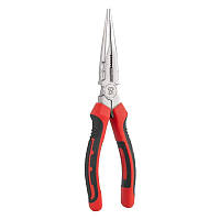 Прямі плоскогубці PRO 200 мм, нікельовані CRV, HOME & GARAGE, DIY-PL1312/8