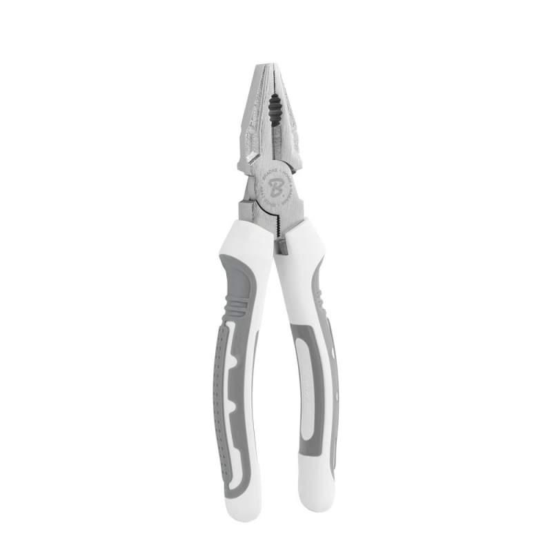 Універсальні плоскогубці PRO 180 мм, нікельовані, WHITE LINE, DIY-PLWL1310/7