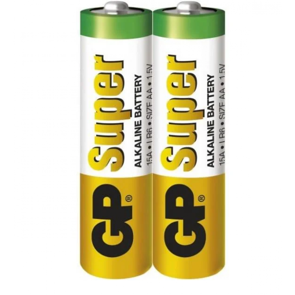 Батарейка лужна GP Super Alkaline LR6 AA, фото 1