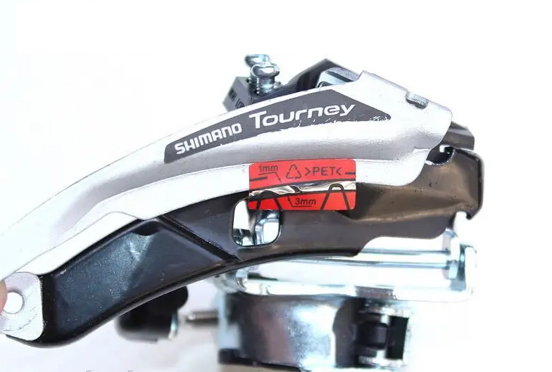 Перемикач передній XMN-022 SHIMANO TOURNEY 7/8 швидкостей без пакування, фото 1