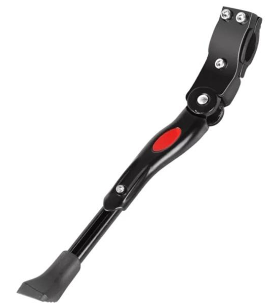 Підніжка JC013 24"-29" універсальна бічна кріплення за перо рами алюмінієва чорний, фото 1