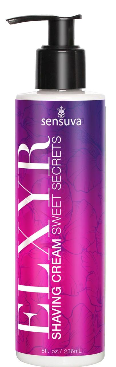 Крем для гоління Sensuva ELXYR Shaving Cream — Sweet Secrets (236 мл)