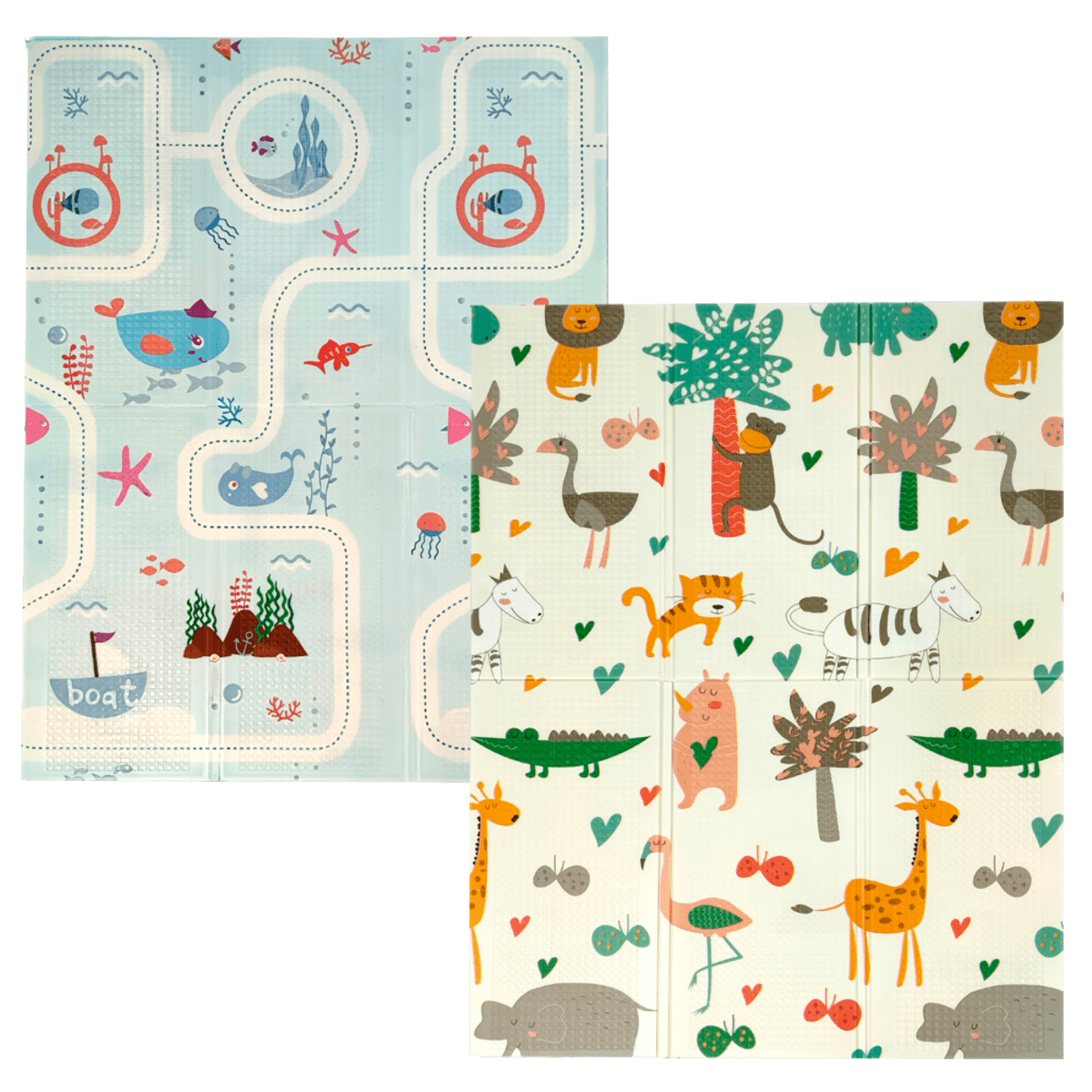 Розвиваючий термокилимок дитячий "Африка | Океан" 200х150х1см (247) SW-00000165, фото 1