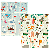 Розвиваючий термокилимок дитячий "Африка | Океан" 200х150х1см (247) SW-00000165