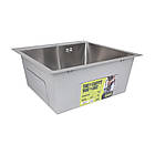 Lidz Handmade H5050H Мийка для кухні інтегрована Decor Honeycomb 2,5/0,5 мм LDH5050DEC48365, фото 4